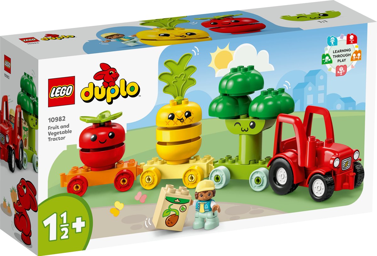 LEGO DUPLO Mijn Eerste Fruit- en Groenteset - 10982