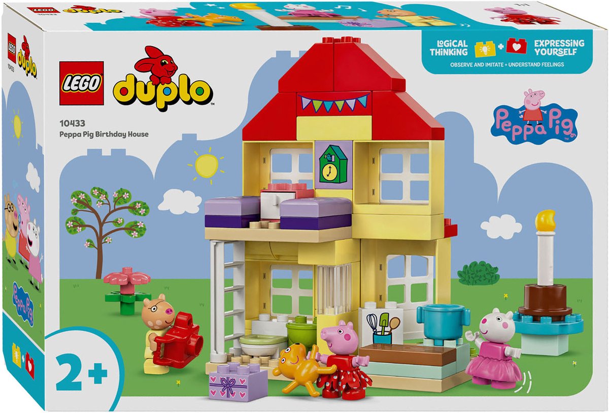 LEGO DUPLO Peppa Big Verjaardagshuis Speelset - 10433