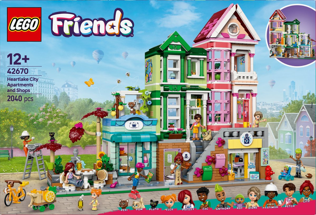 LEGO Friends Heartlake City Appartementen & Winkels - 42670