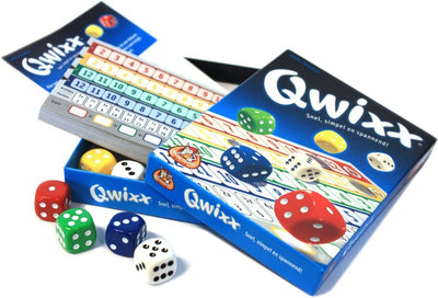White Goblin Games Qwixx Dobbelspel voor Feestelijke Avonden