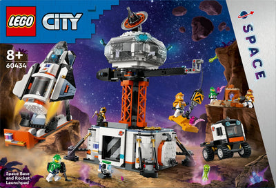 LEGO City Ruimtebasis en Lanceerraket - 60434
