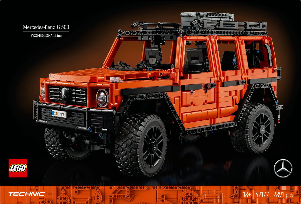 LEGO Technic Mercedes-Benz G 500 4x4 Avonturenvoertuig - 42177
