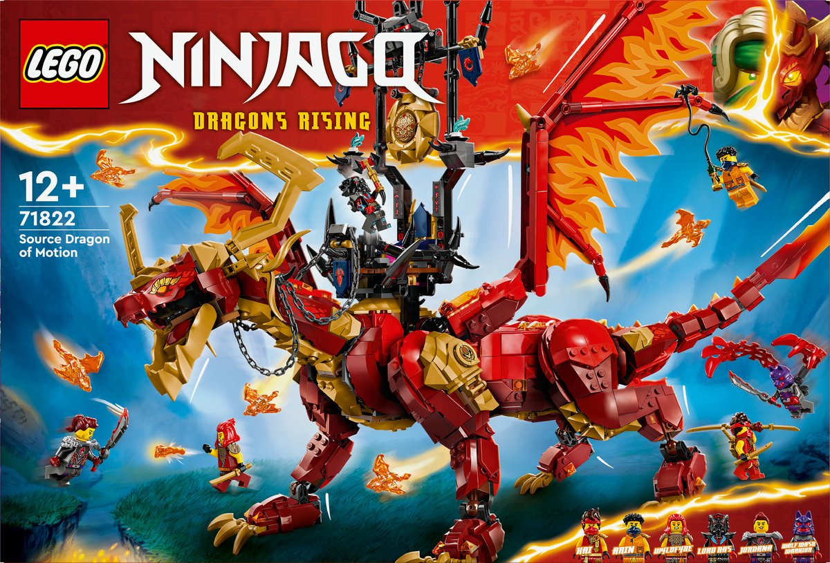 LEGO NINJAGO® Dynamische Bron Draak - 71822