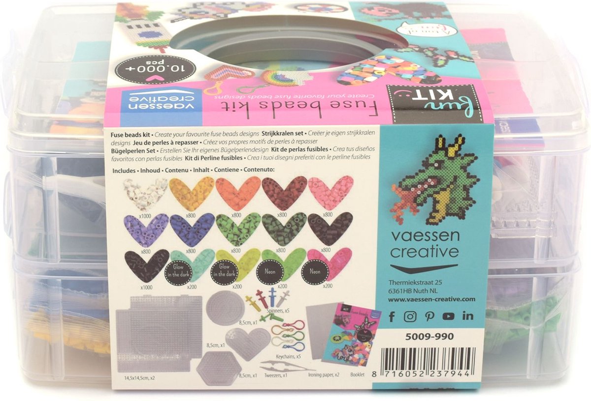 Vaessen Creative Luxe Kralenset voor Creatieve Ontwerpen