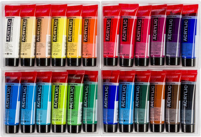 Amsterdam Acrylaatverf Set 24 Tubes 20ml
