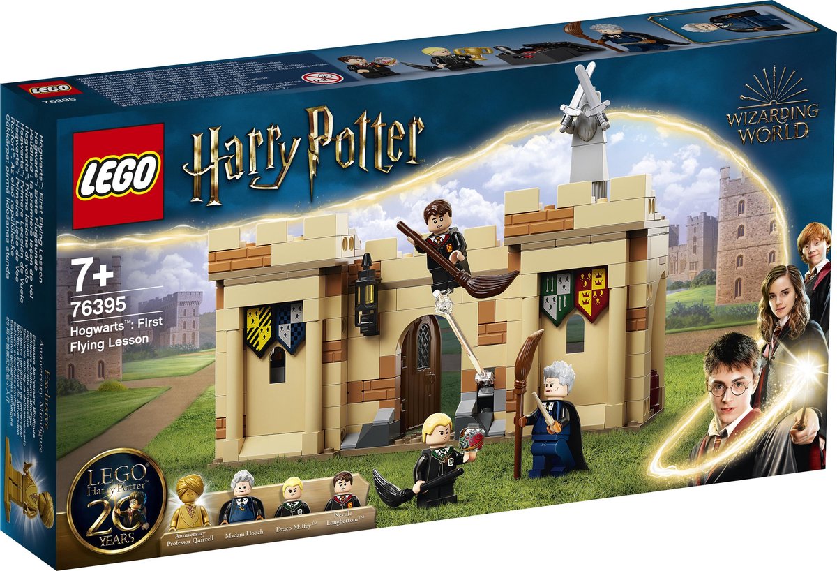 LEGO Harry Potter Zweinstein: De Eerste Vliegles - 76395