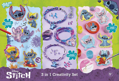 Totum Lilo & Stitch 3-in-1 Knutselset