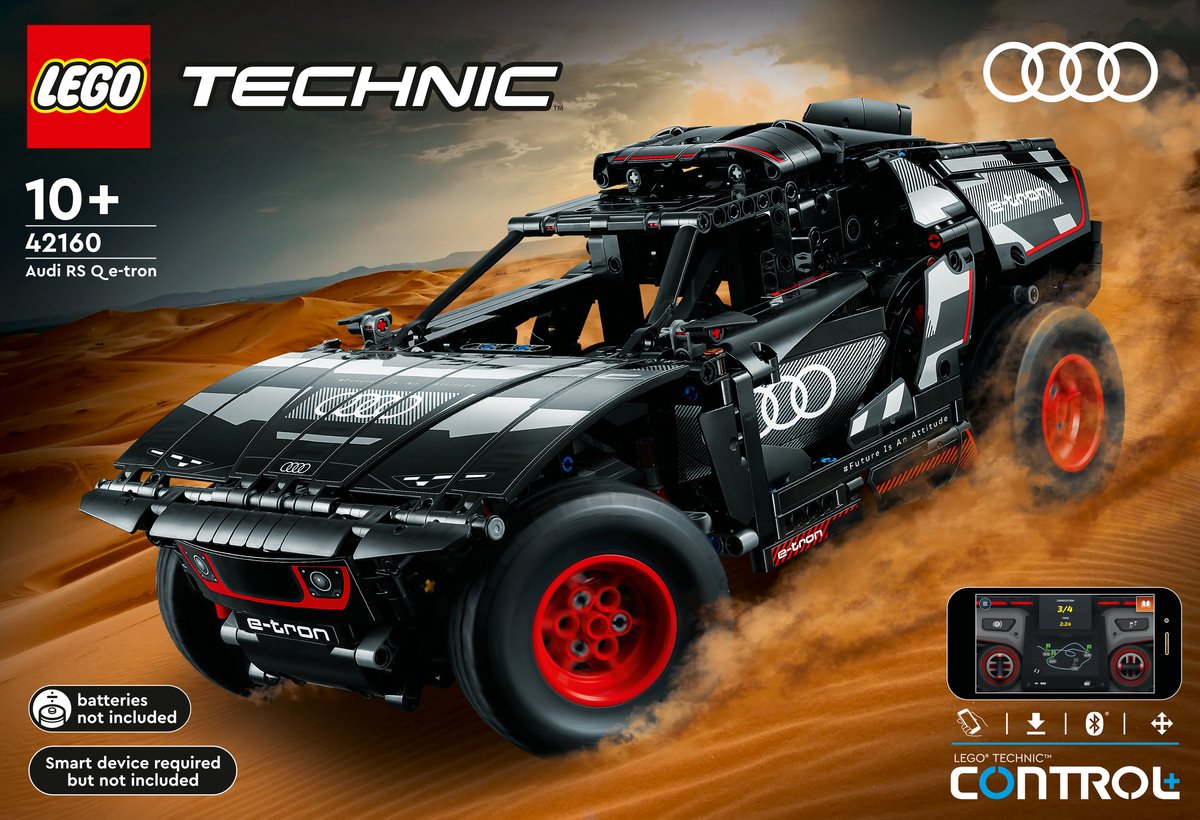 LEGO Technic Audi RS Q e-tron - 42160 Bouwset