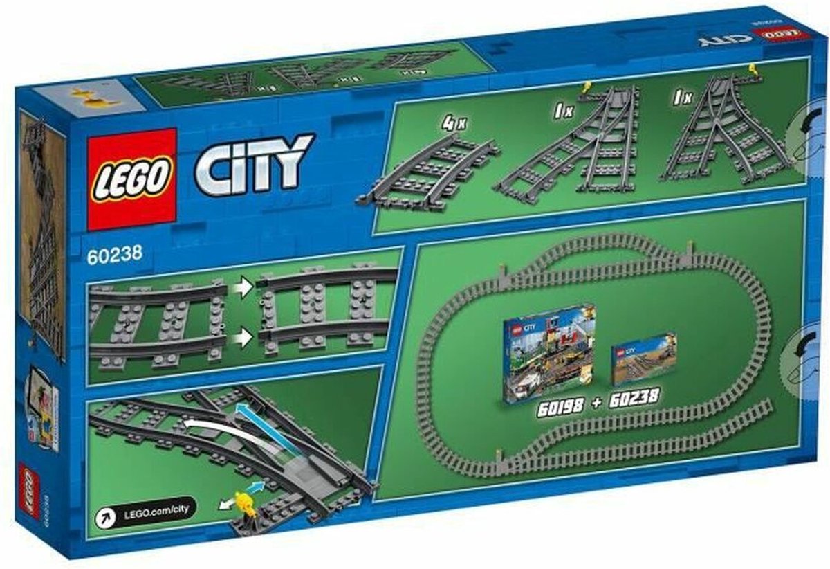 LEGO City Wissels voor Spoorbaan - 60238