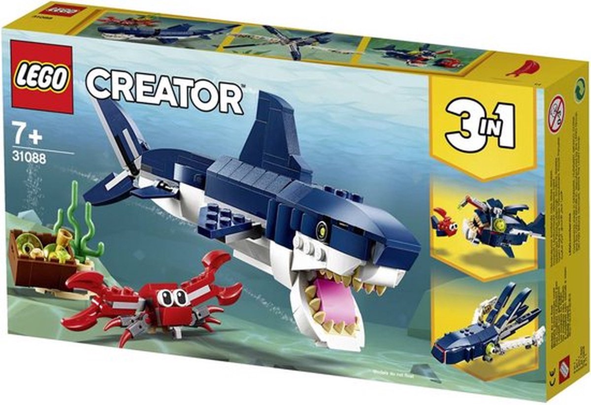 LEGO Creator 3-in-1 Onderwater Wezens - 31088