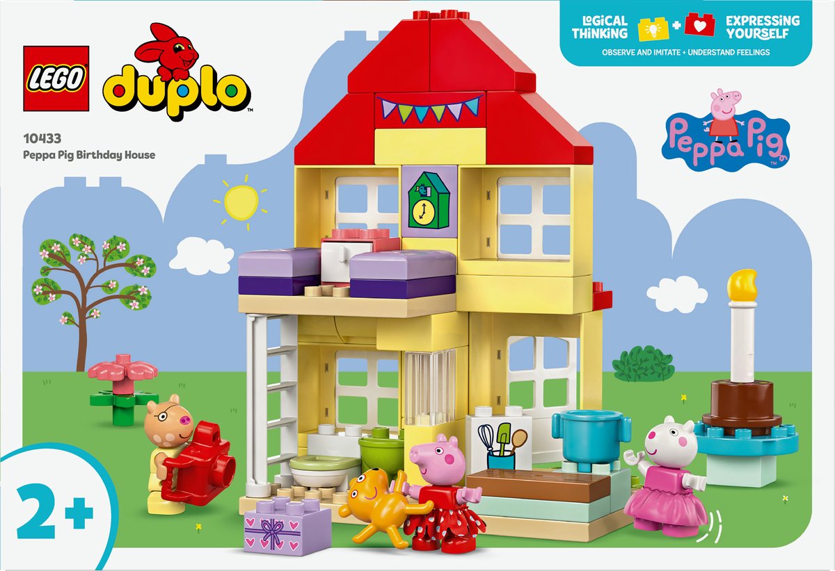 LEGO DUPLO Peppa Big Verjaardagshuis Speelset - 10433