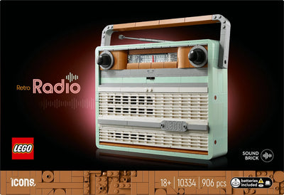 LEGO Icons Retro Draagbare Radio - 10334