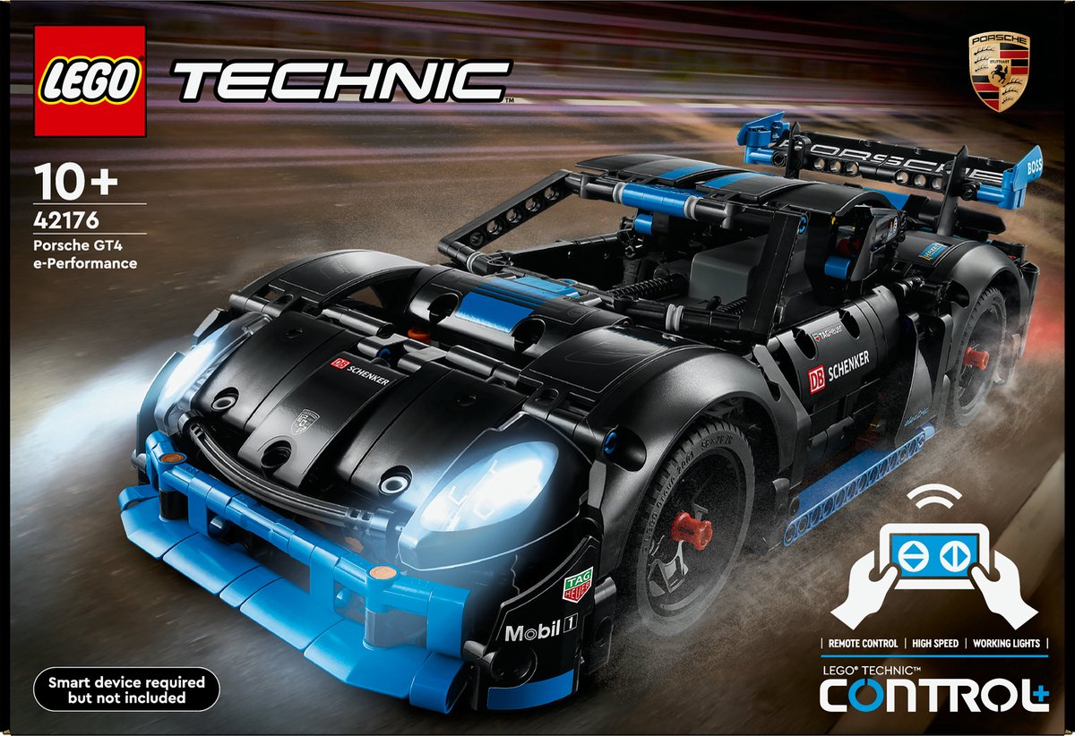 LEGO Technic Porsche GT4 e-Performance Racewagen - 42176