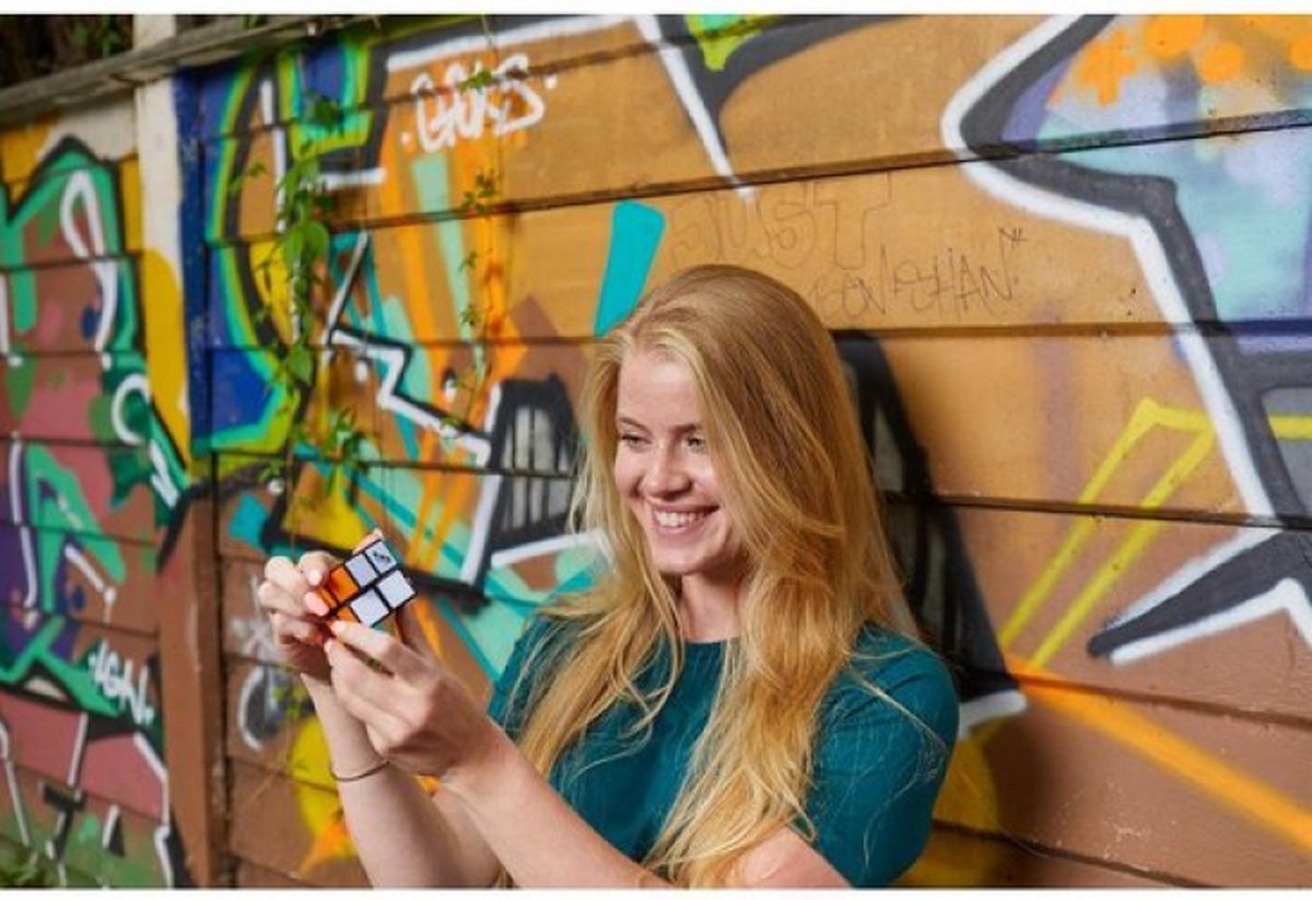 Rubik's CUBE 2x2 Kleurige Puzzel - 6063963