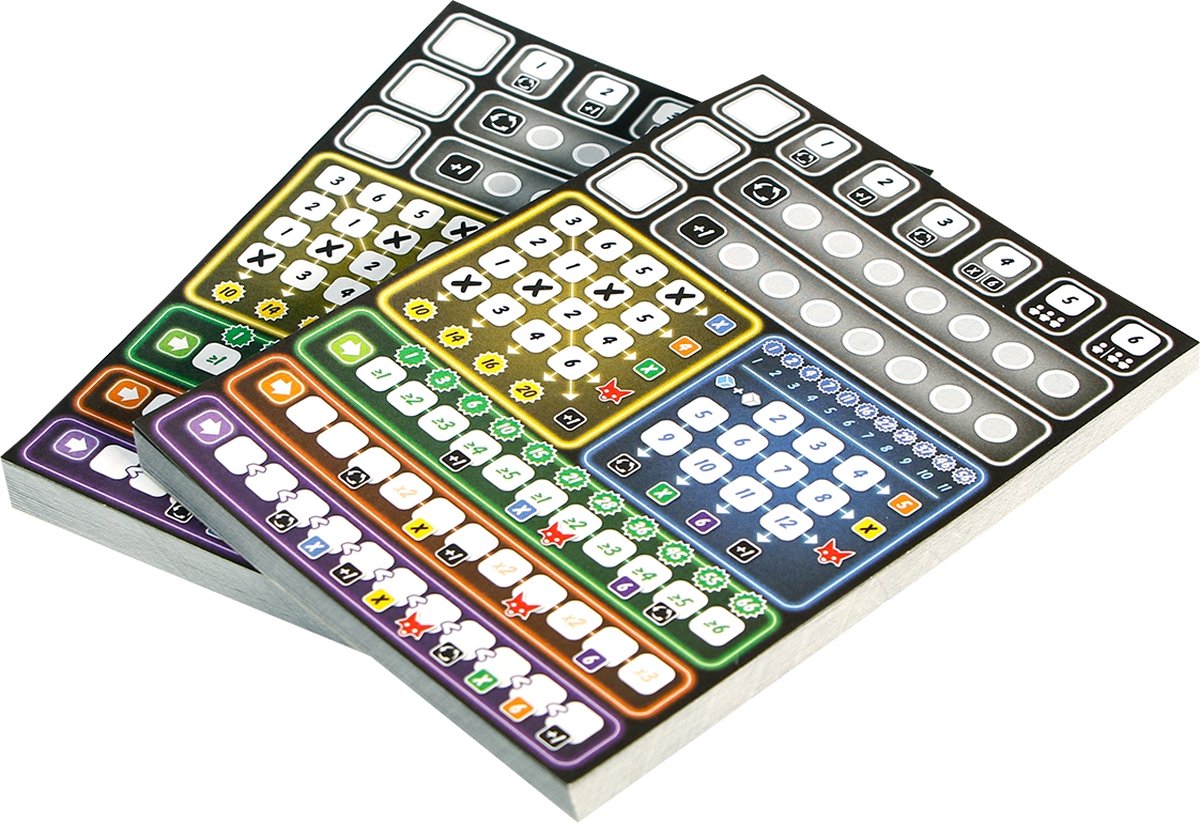 999 Games Clever Score Blok voor Snel en Slim Dobbelplezier