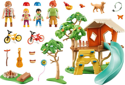PLAYMOBIL Family Fun Boomhut met Glijbaan - 71001