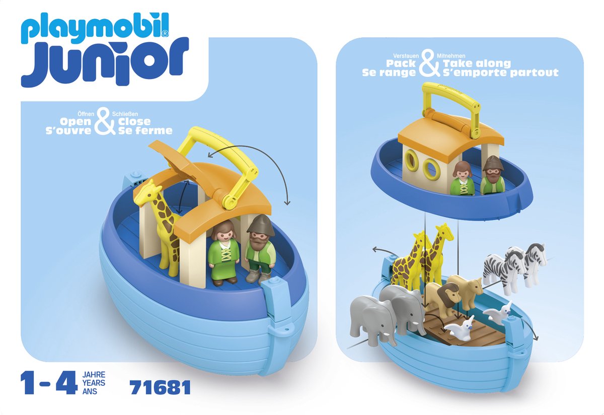 PLAYMOBIL Junior Noah's Ark Speelset - 71681