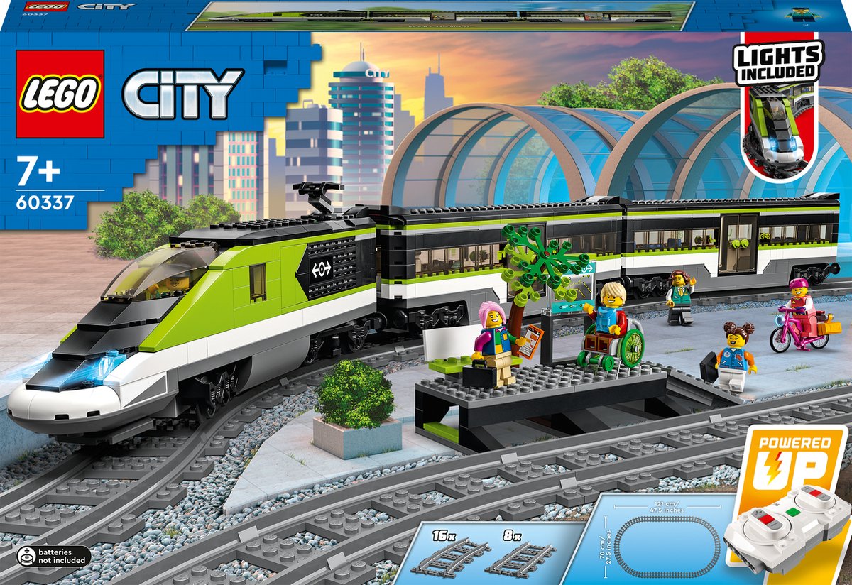LEGO City Snelreizigerstrein Express - 60337