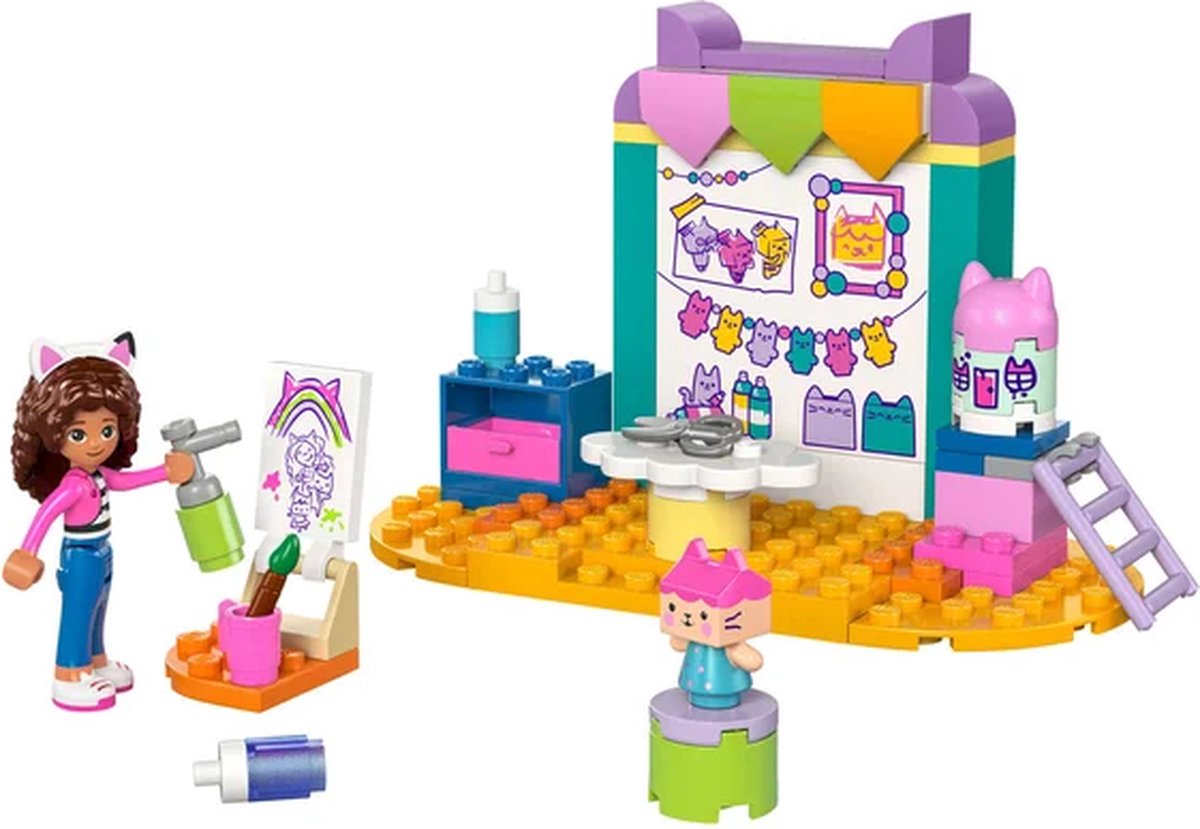 LEGO Gabby's Poppenhuis Knutselset met Babykatje - 10795