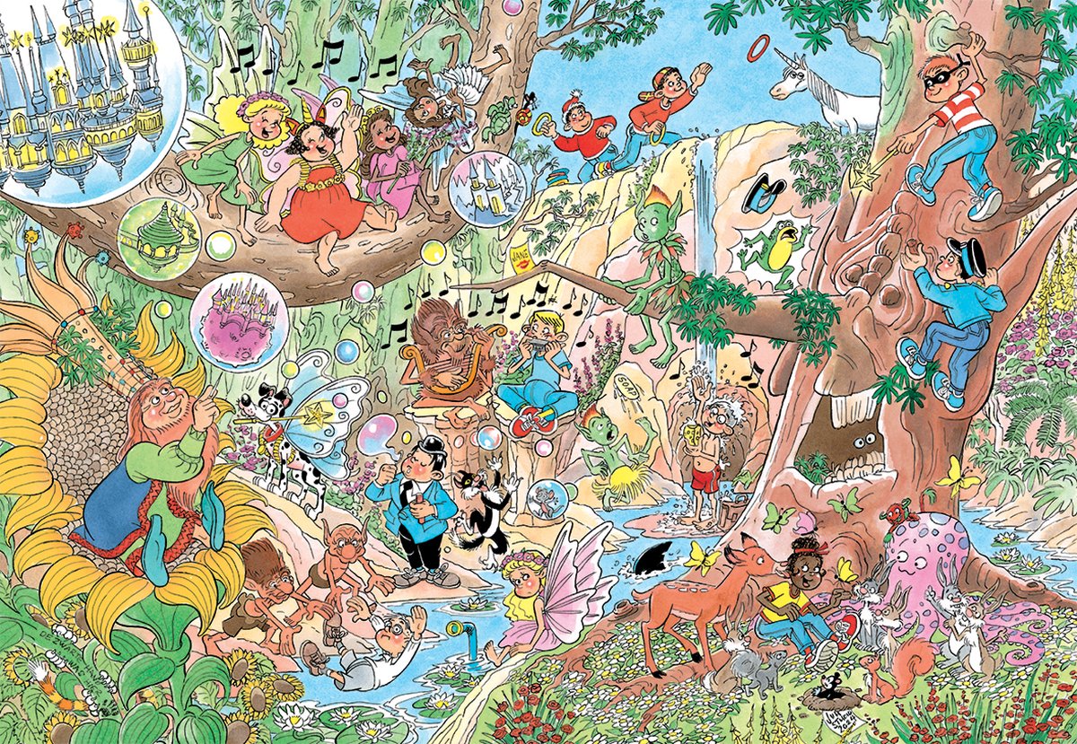 Jan van Haasteren Junior Efteling Droomwereld - 360 Stukjes