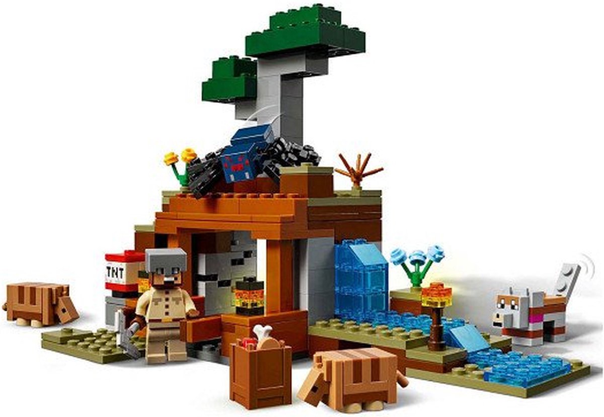 LEGO Minecraft Mijnavontuur met Tatou's - 21269