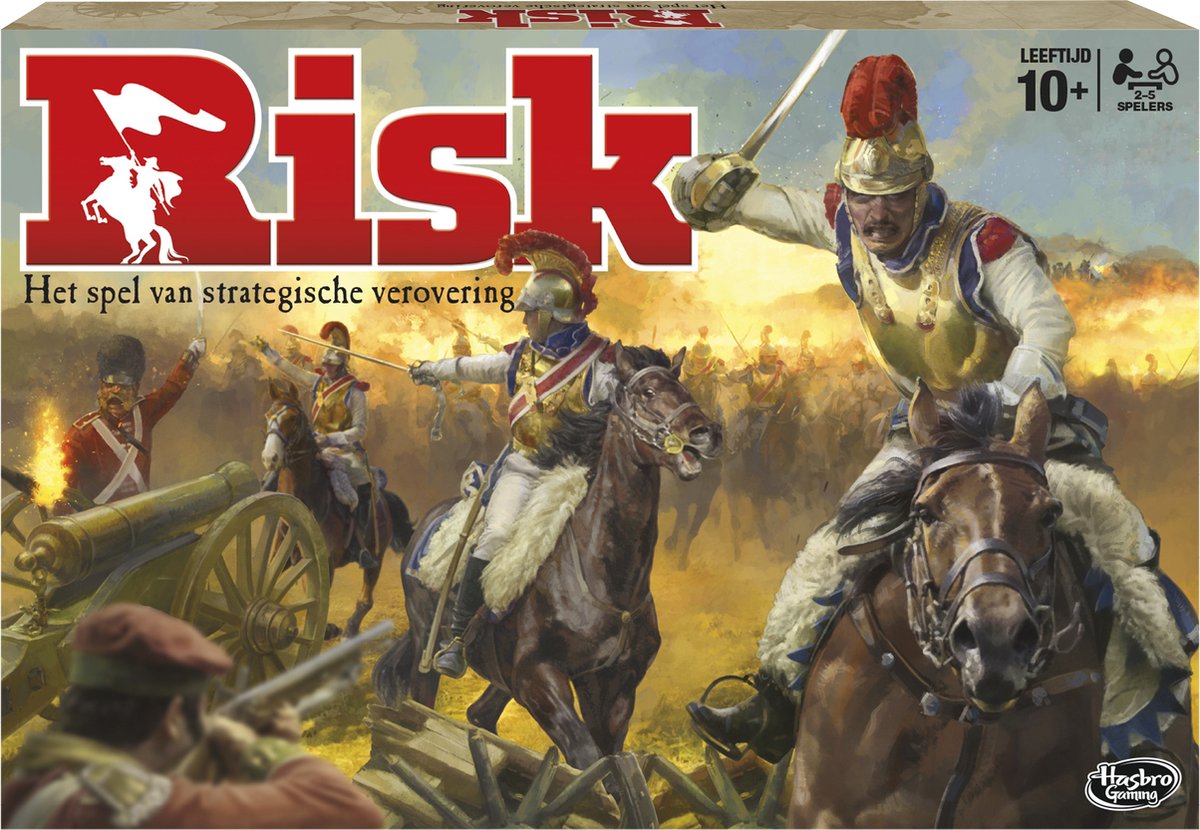 Hasbro Gaming Risk - Strategisch Bordspel Avontuur