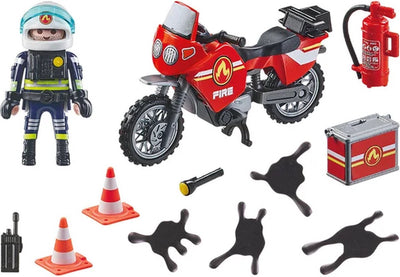 PLAYMOBIL Actiehelden Brandweer bij Ongeval - 71466