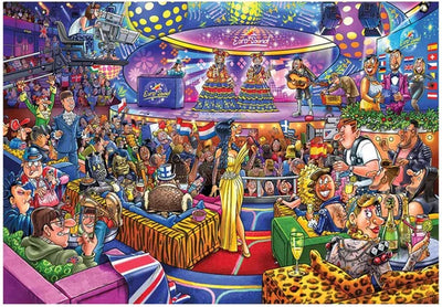 Wasgij Mystery 25 Puzzel Concours Eurosound - 1000 Stukjes