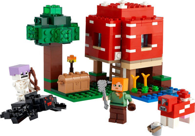 LEGO Minecraft De Champignonhuis Bouwset - 21179
