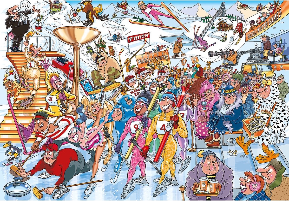 Wasgij Mystery 22 Puzzel 1000 Stuks Stripverhaal