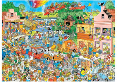 Jan van Haasteren Muziekwinkel & Vakantiepuzzels 2x1000 stukjes