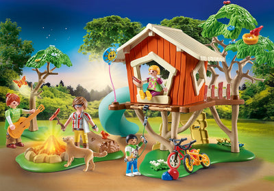 PLAYMOBIL Family Fun Boomhut met Glijbaan - 71001