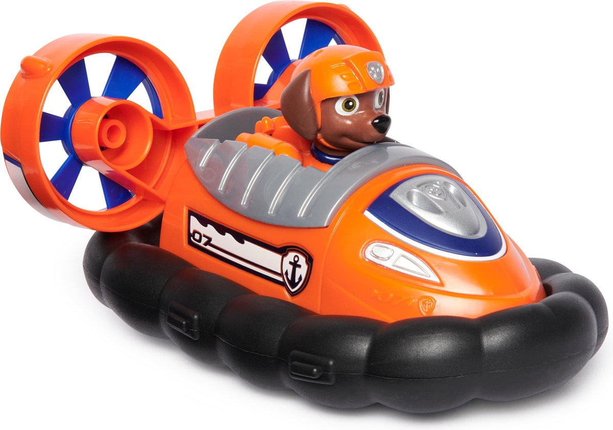 PAW Patrol Zuma's Aéroglisseur met Verzamelbare Figurine