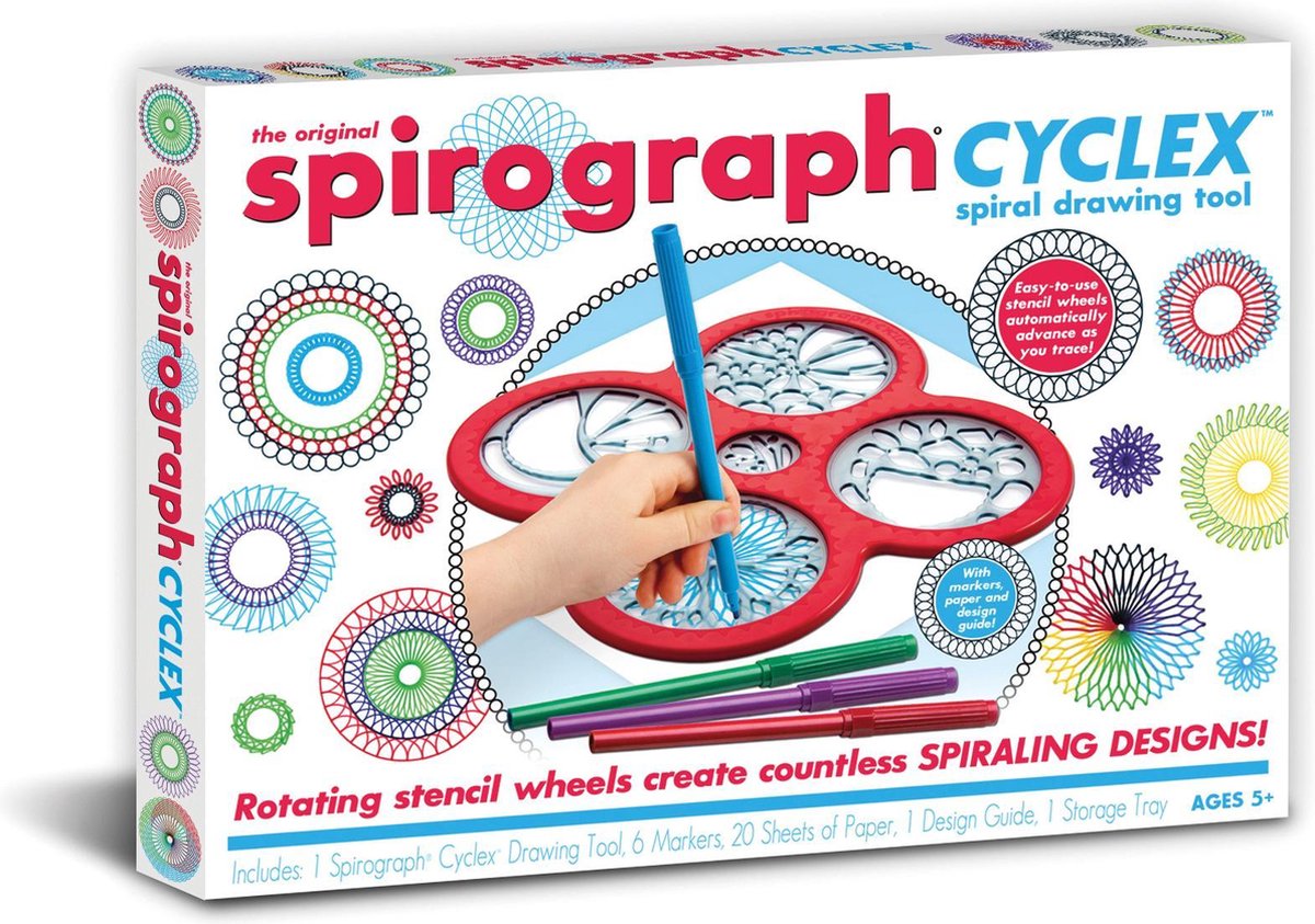 Spirograph Kahootz Cyclex Tekenwiel Set