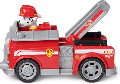 PAW Patrol Marcus' Brandweerwagen met Verzamelbare Figuur