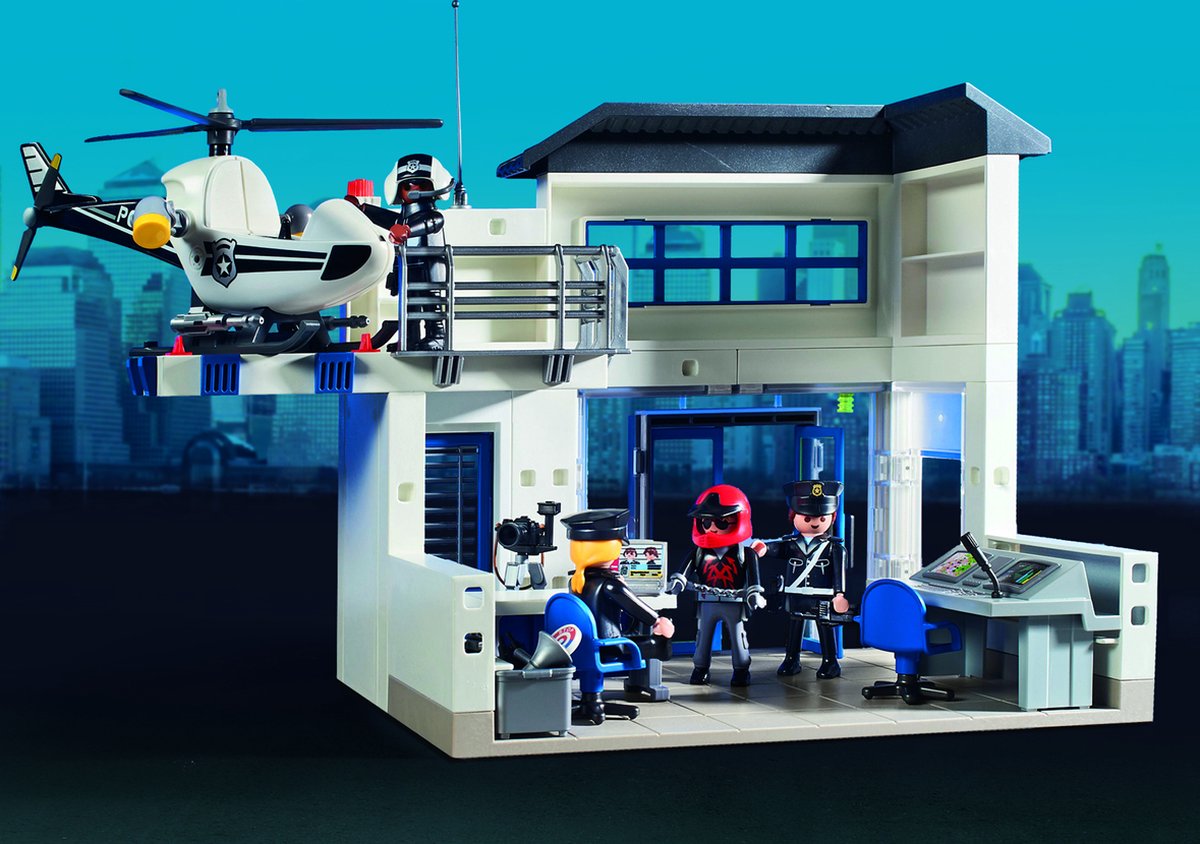PLAYMOBIL Politiebureau met Voertuigen - 71602