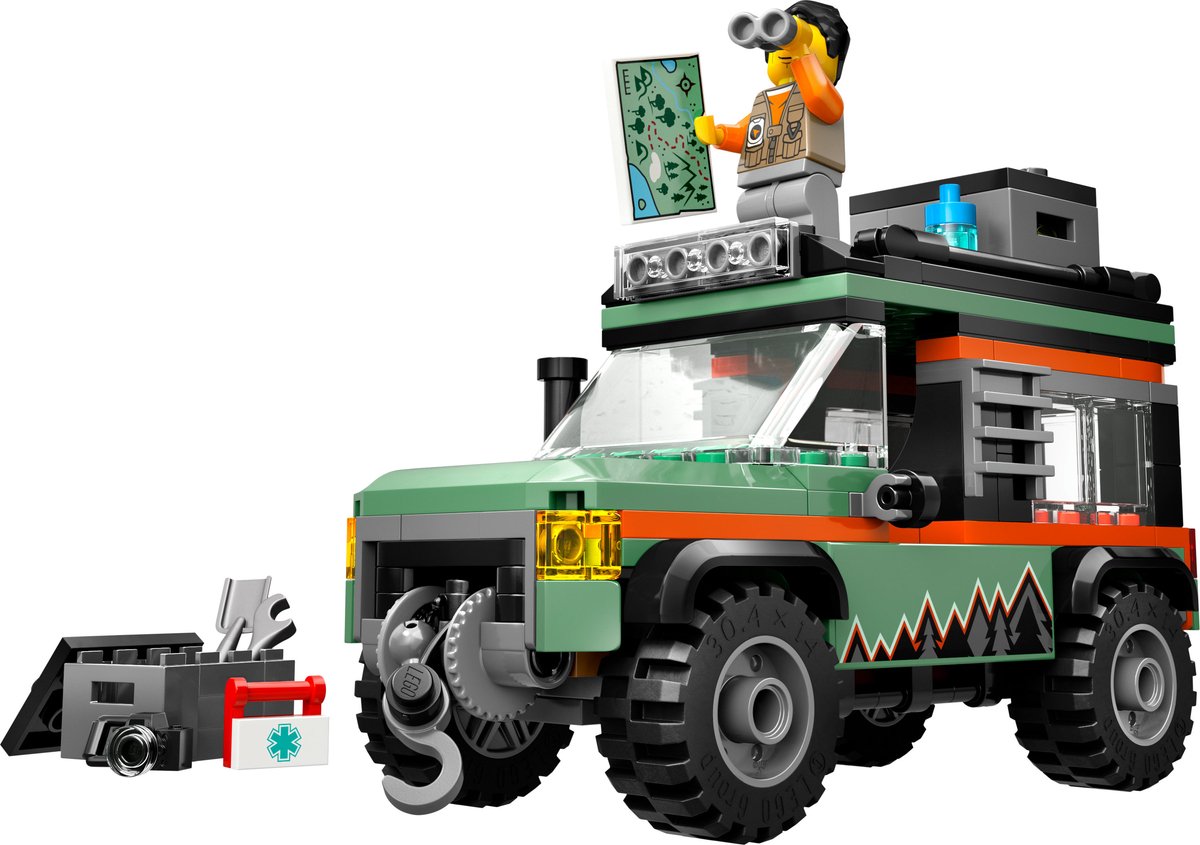 LEGO City 4x4 Berg All Terrain Voertuig - 60447