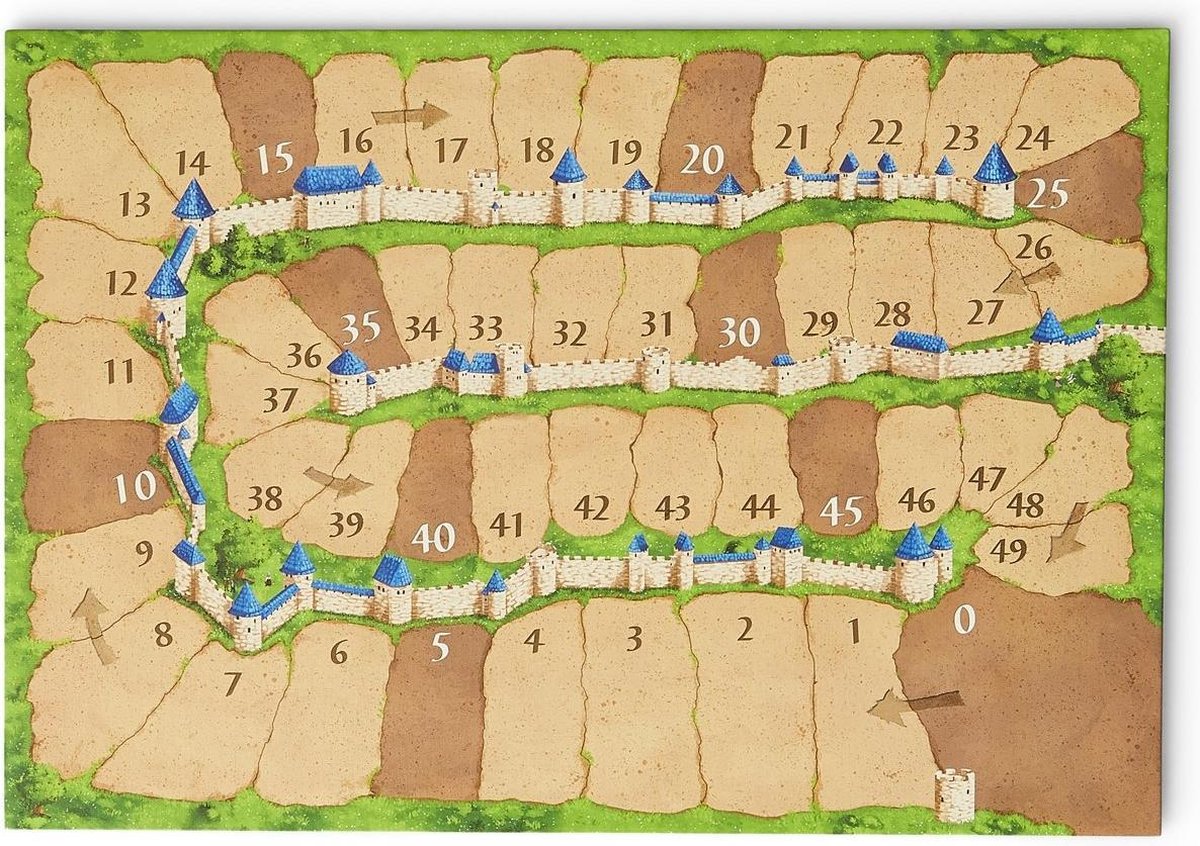 999 Games Carcassonne Basisspel - Strategisch Bordspel