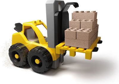 PLAY-IT Kinetische Zandblok Bouwset 750g - Bruin