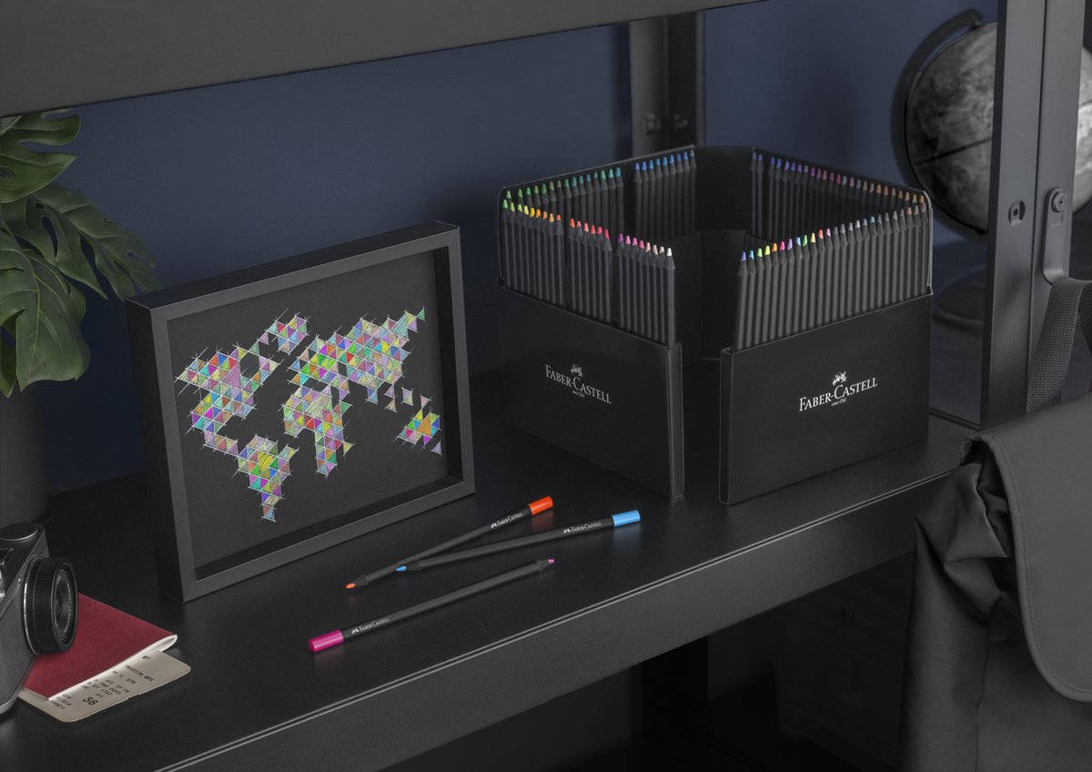 Faber-Castell Kleurpotloden Black Edition 100-delig - FC-116411