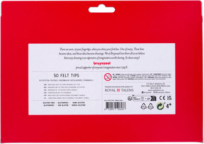 Bruynzeel Feutreset - 50 Kleuren