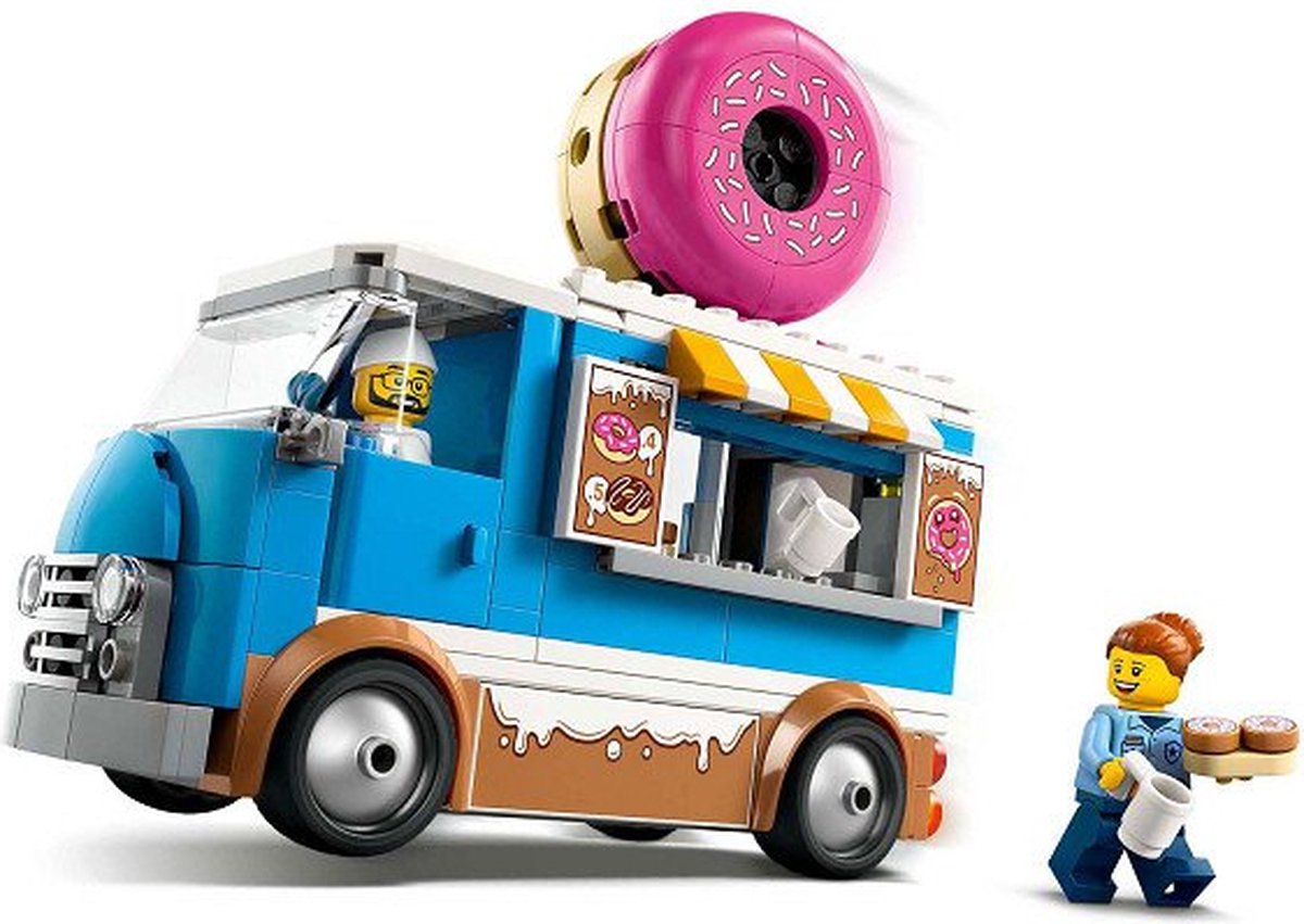 LEGO City Donutkraam op Wielen - 60452