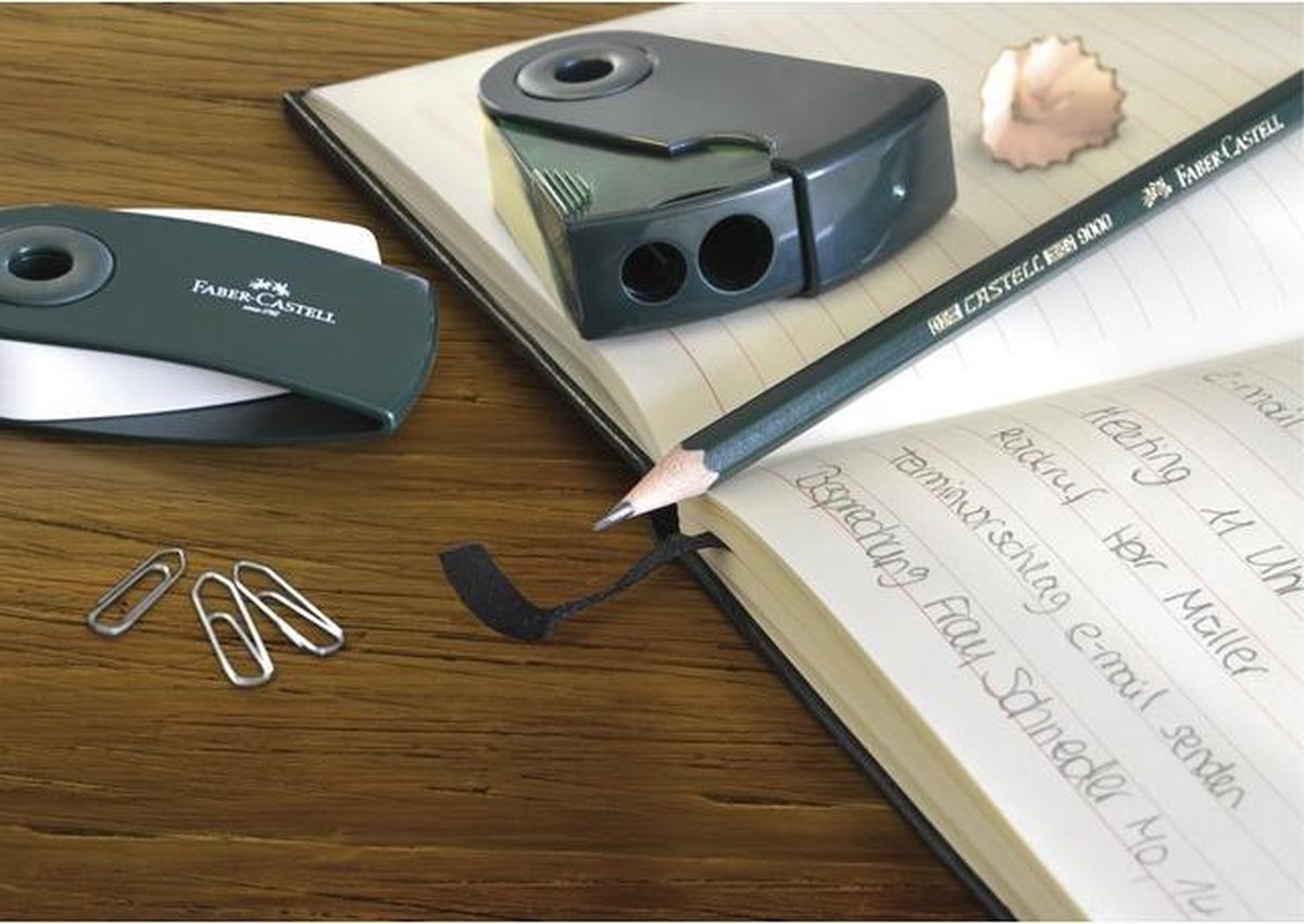 Faber-Castell 9000 Grafietpotloden in Blik - Set van 6