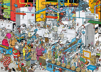 Jan van Haasteren Bonbonfabriek Puzzel 500 Stukjes