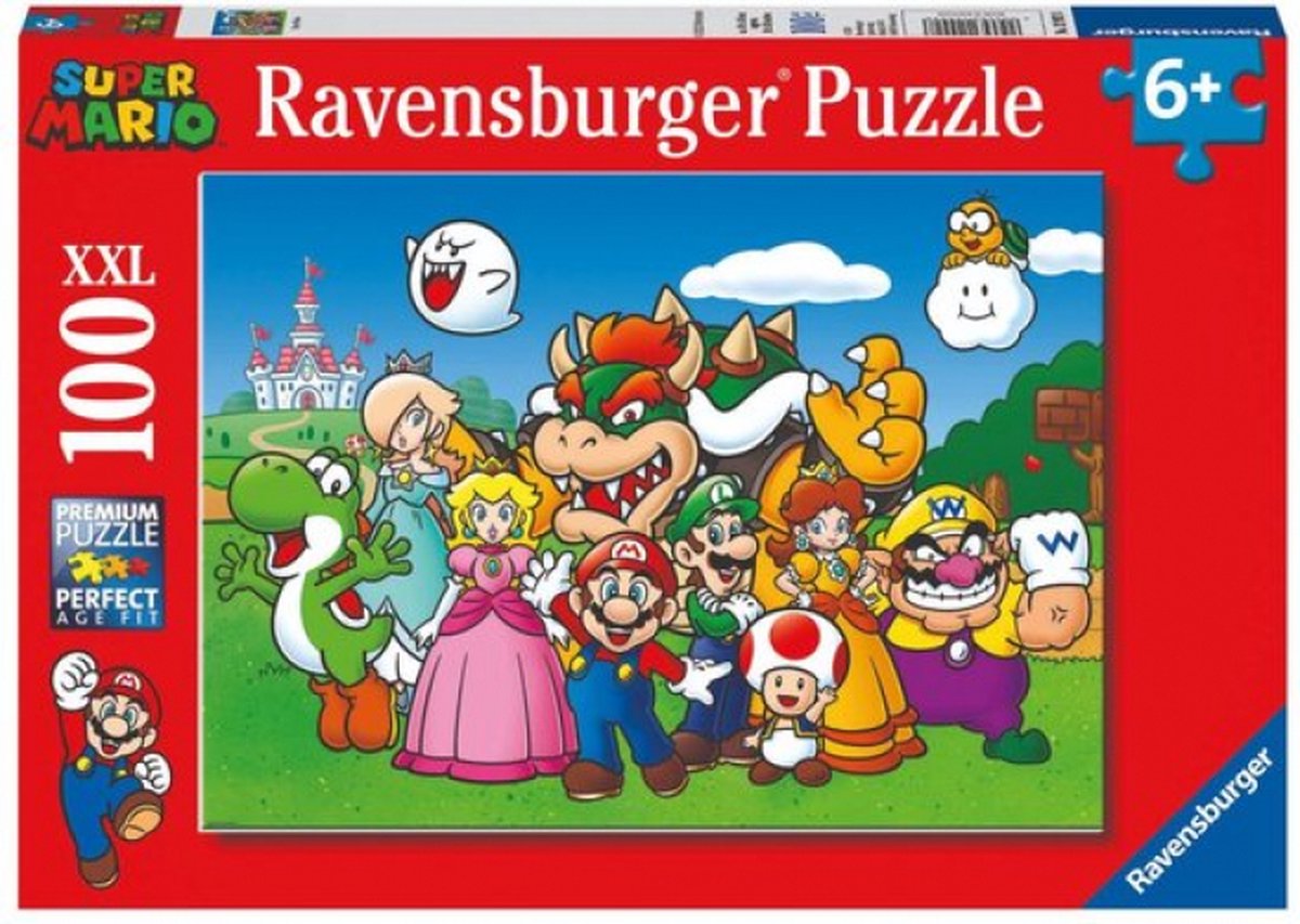 Ravensburger Super Mario XXL Puzzel 100 Stuks - Videogame