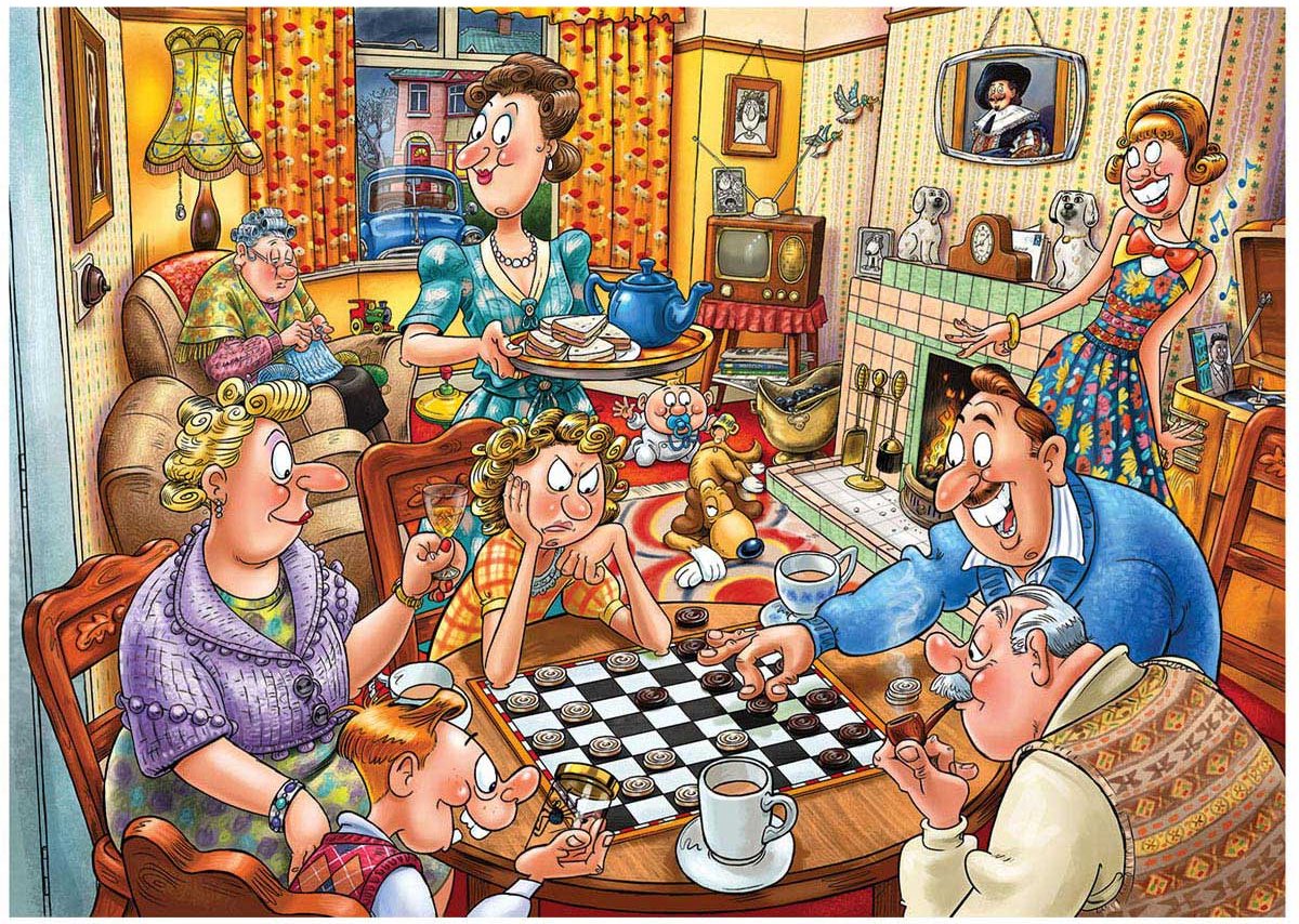 Wasgij Humoristische Puzzel 1000 Stukjes - 1110100015