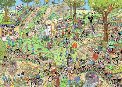 Jan van Haasteren Wereldkampioenschappen Veldrijden - 1000 Stukjes