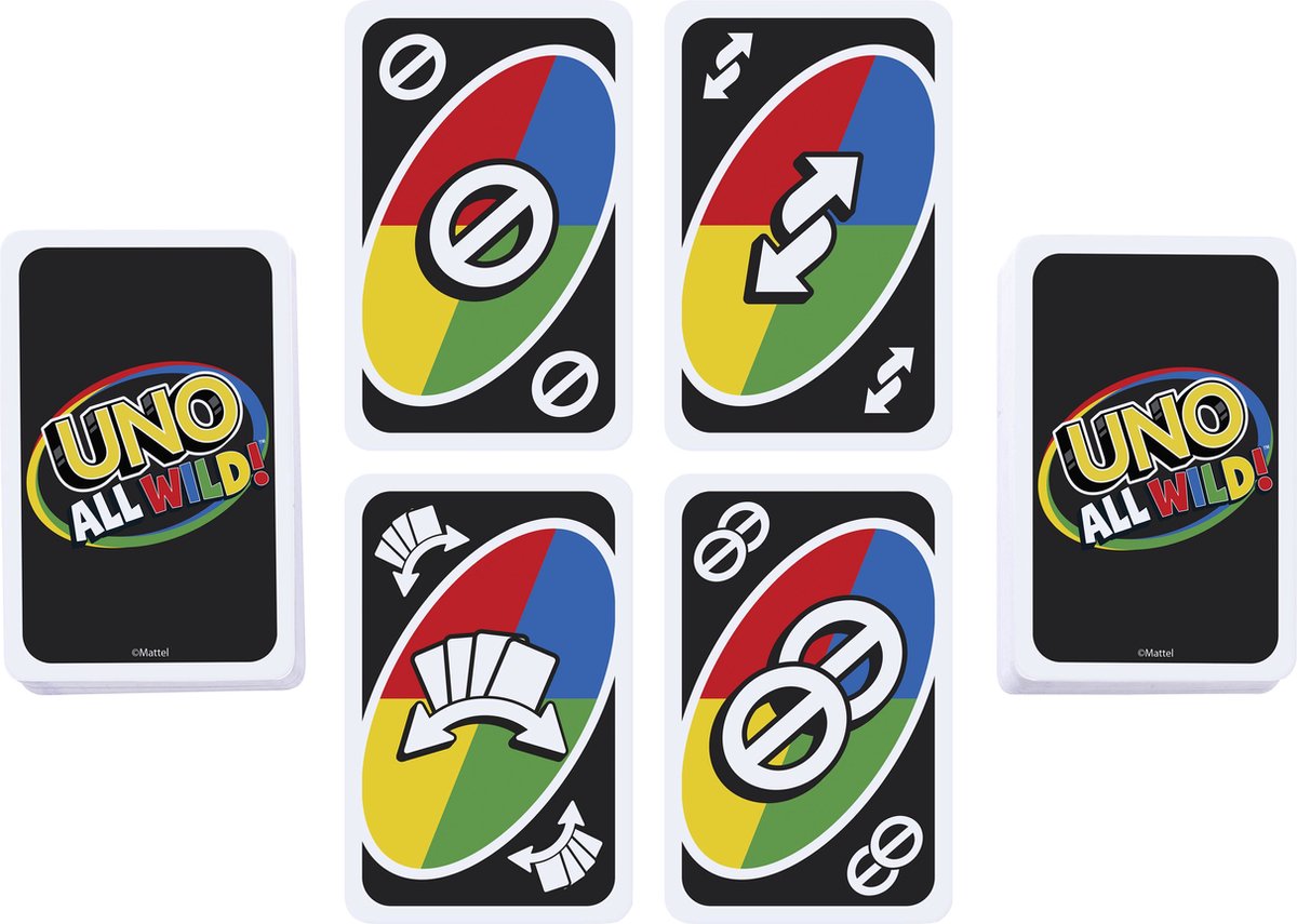 Mattel Games UNO All Wild Kaartspel