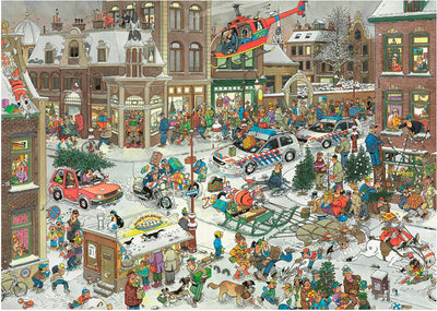 Jan van Haasteren Puzzel 1000 Stukjes - Kerstmis in Chaos