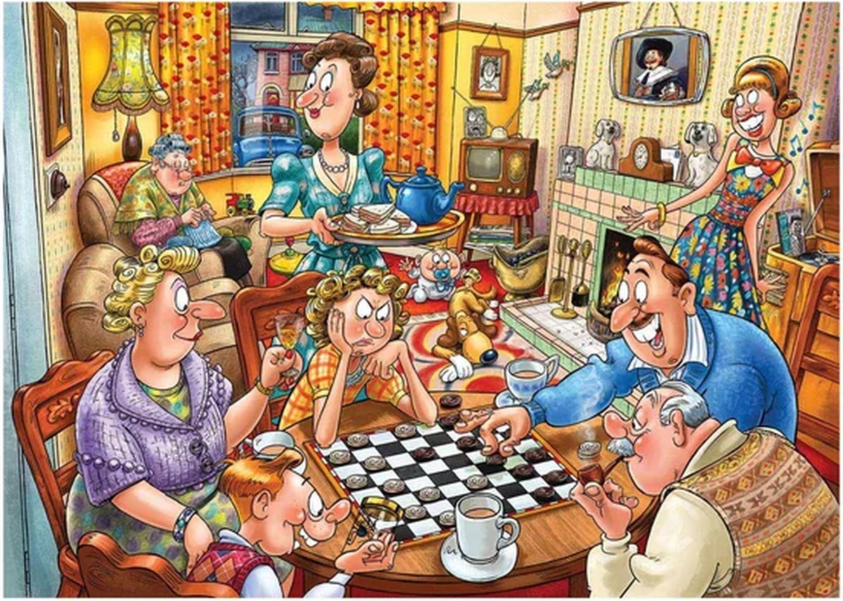 Wasgij Humoristische Puzzel 1000 Stukjes - 1110100015